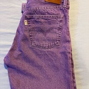 Levi’s purple jeans